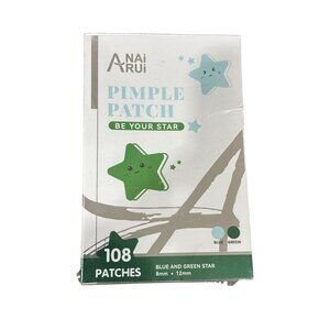 ANAI RUI Acne Patch Pimple Patch, Star-Shaped Pimple Patch, Hydrocolloid Acne St